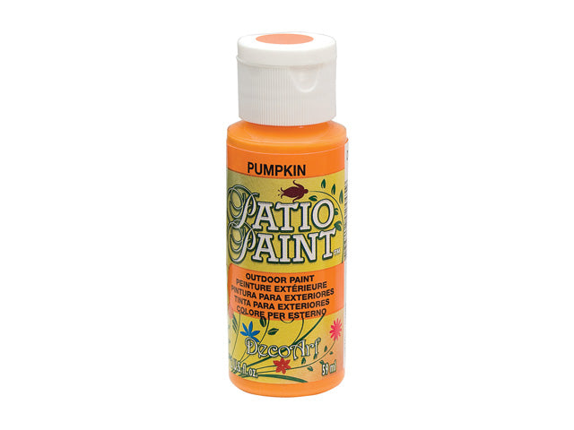 Patio Paint: 2oz Outdoor Paint 1-Step DCP06-75 DCP52 Pumpkin