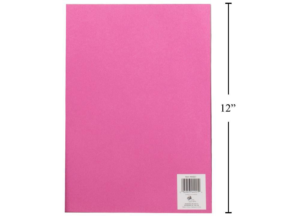 T4C, 8.25" x 11.5" Bristol Paper, Fuchsia, 220g, 12/poly bag
