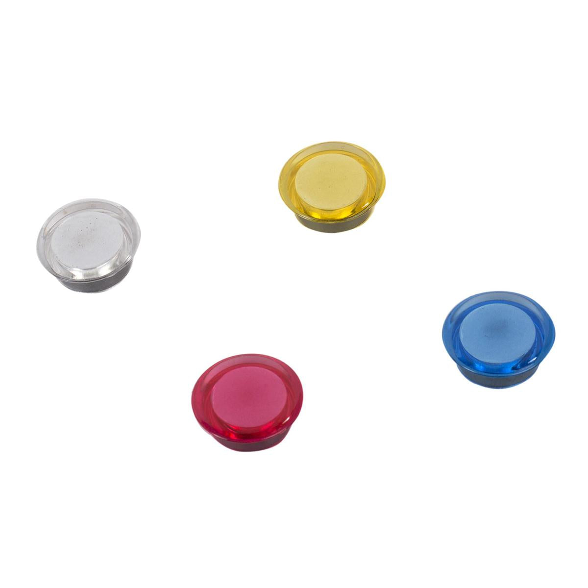 H.E., 12-pc Magnetic Buttons, Dia. 2cm, b/c