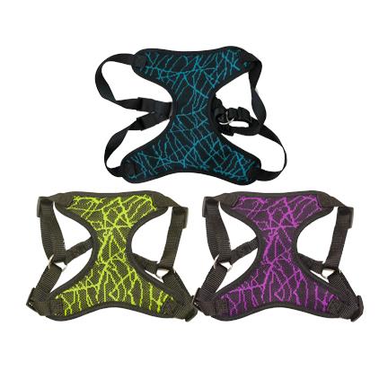 ZIGZAG MED PET HARNESS-ASTD 20*28CM