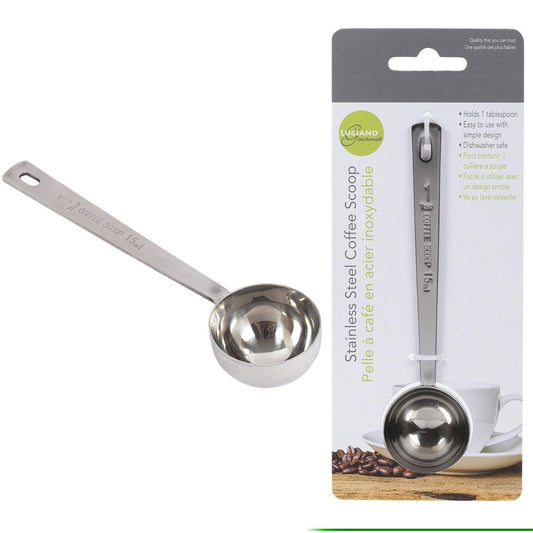 L.Gourmet Coffee Measuring Scoop, 1Tbsp/15ml,Sainless Steel, toc (DCS)