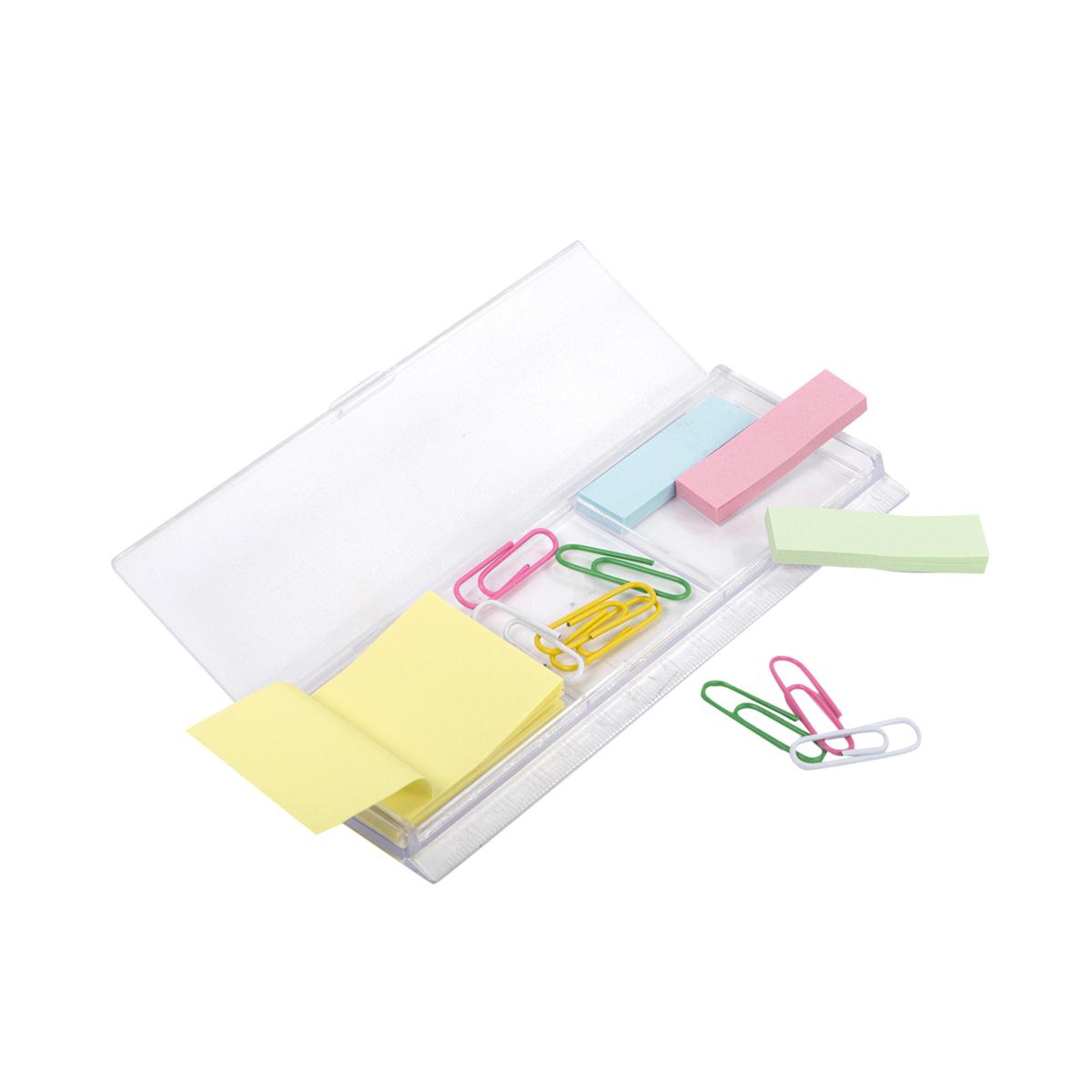 4in1 Note tabs Stationery Set Ruler : Qty-1