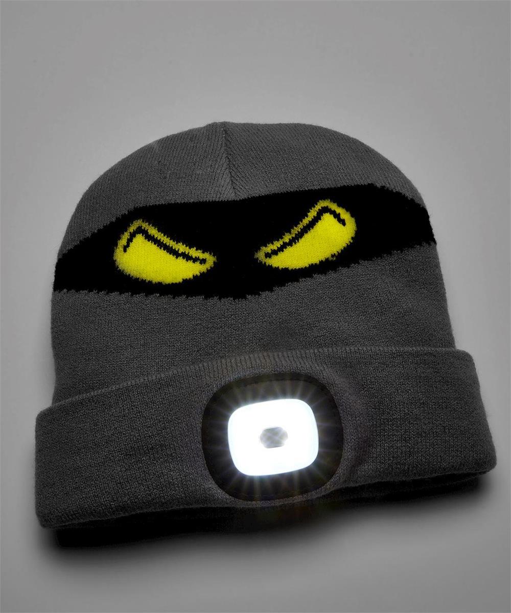 Acrylic/Plstc. LED Hat w/Mask Dsgn. ,L:8.3" W:9.8 "