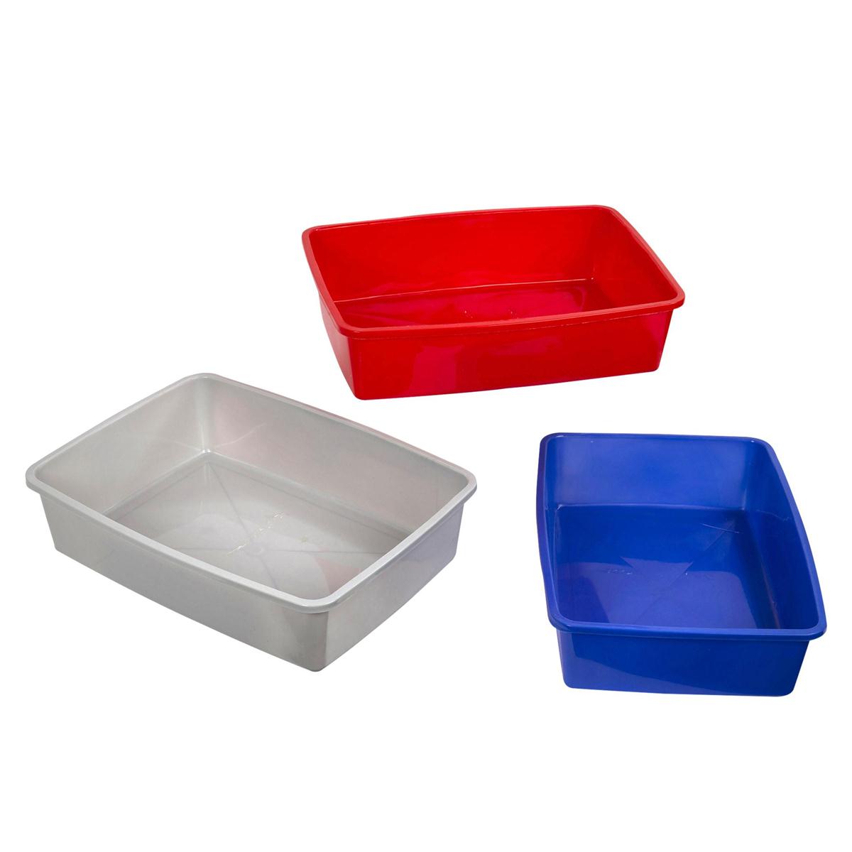 PAWS. Large Cat Litter Pan, 3 colors