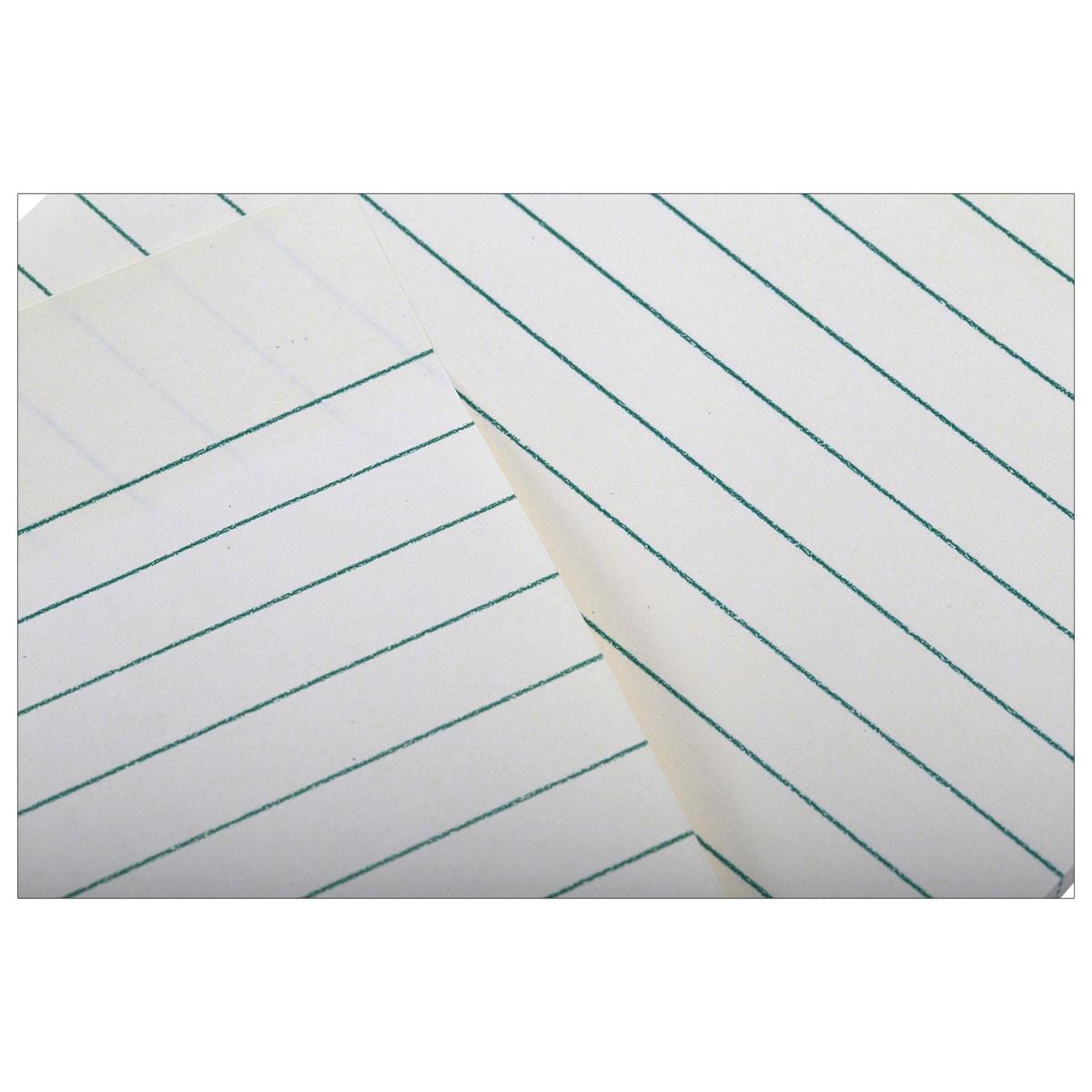 O.WKs. 80Sheets Ruled Sticky Notes, 4" x 6", PBH
