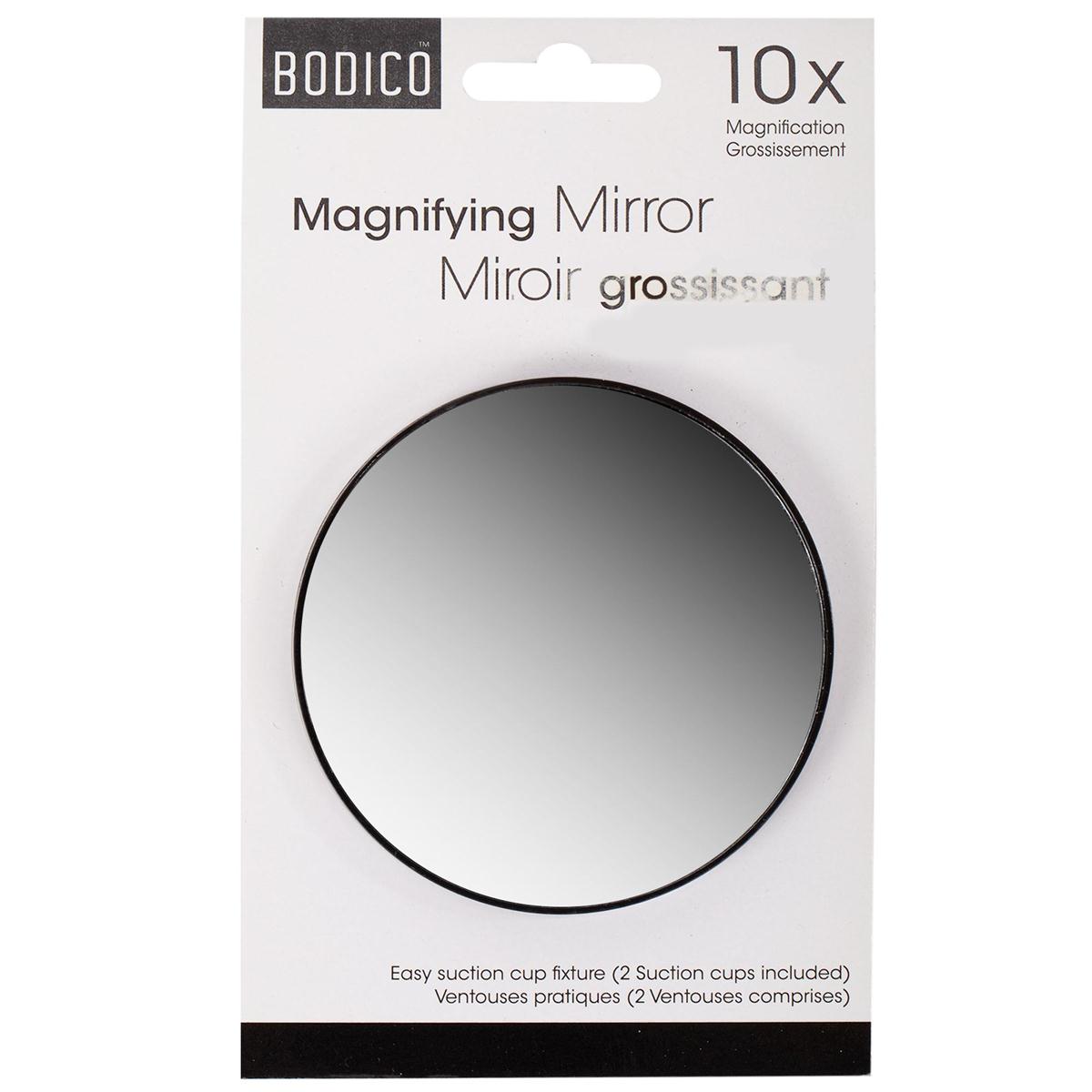 Bodico 10x Mirror w Suction Cup, sleeve card