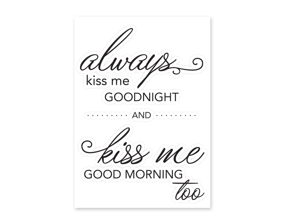 Craft Decor: 11.8"x15.75" 'Words To Live By..' Wall Art G) Always Kiss Me..