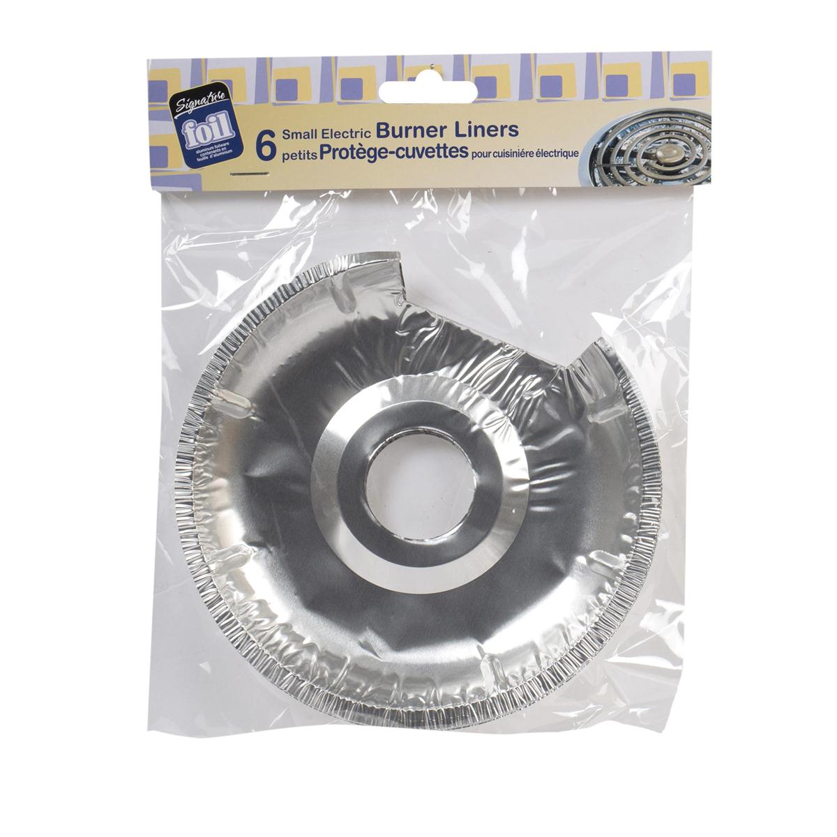 SiG.Kit  6-pc Small Foil Burner Liners, PBH (TE62590)