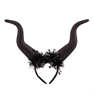 Party Gear Demon Witch Horn Headdband, Tag Card