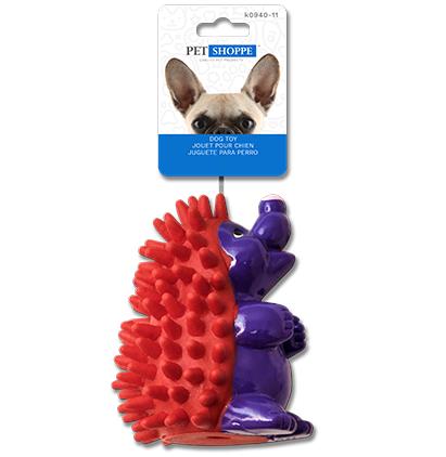SQUEAKY DOG TOY - SMALL HEDGEHOG