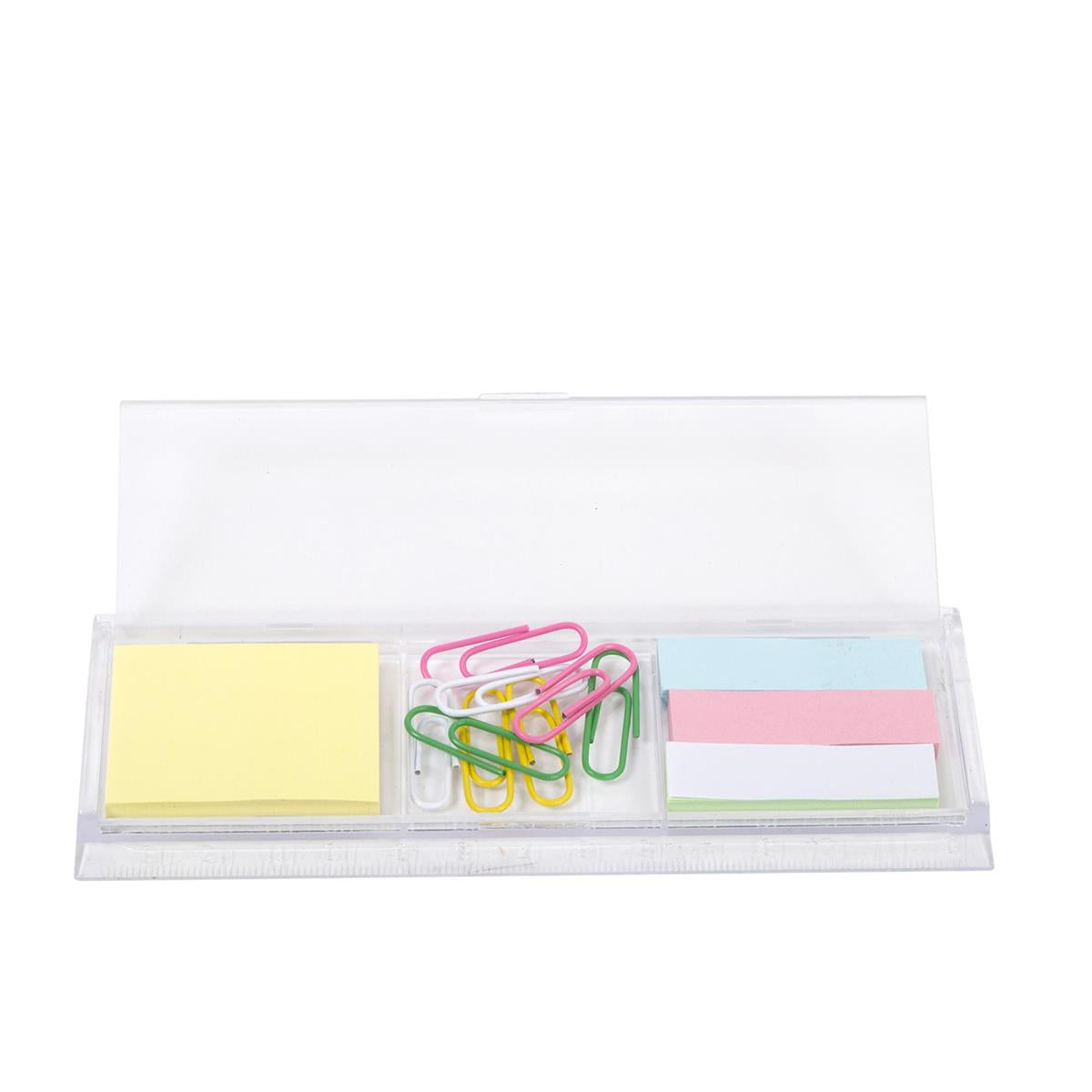 4in1 Note tabs Stationery Set Ruler : Qty-1