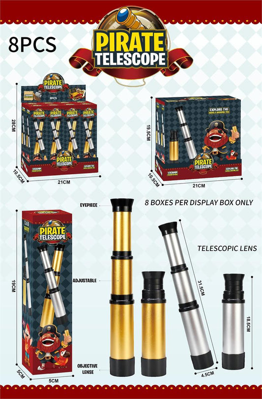 Pirate Telescope, 8pcs/dsp