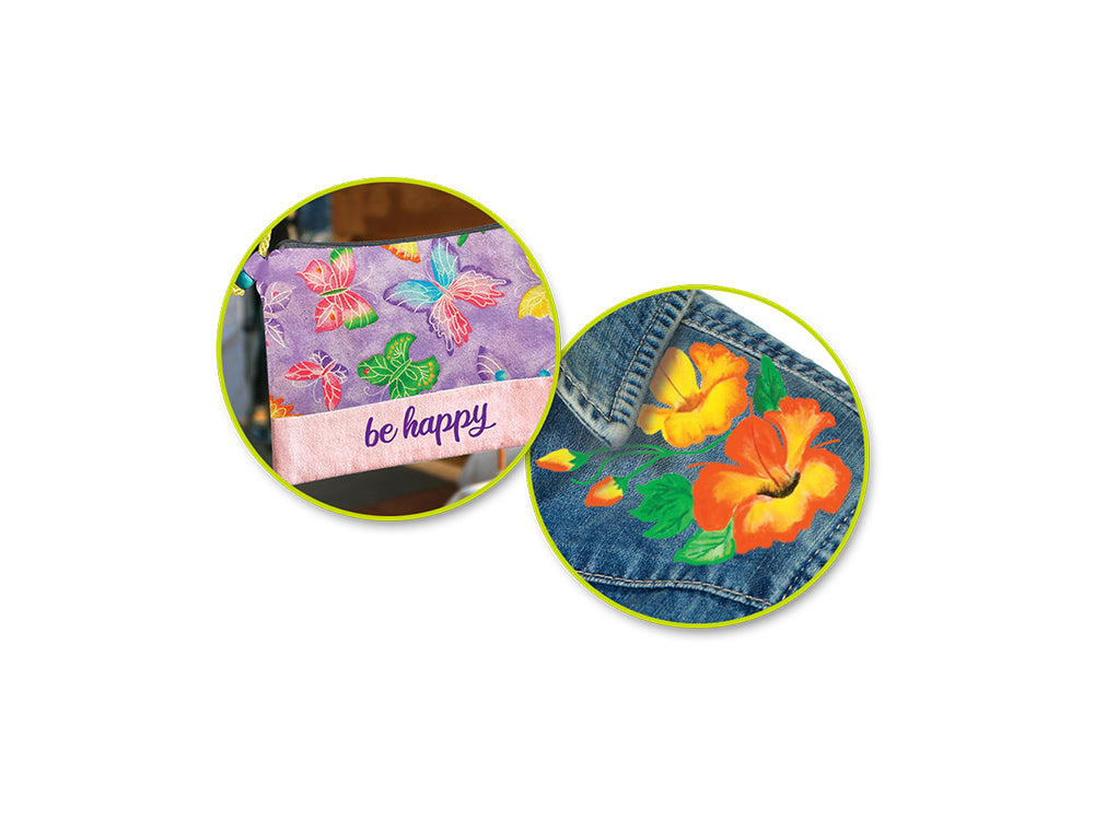 Color Factory: Fabric Paint Marker Permanent 3ml G) Blue Sapphire