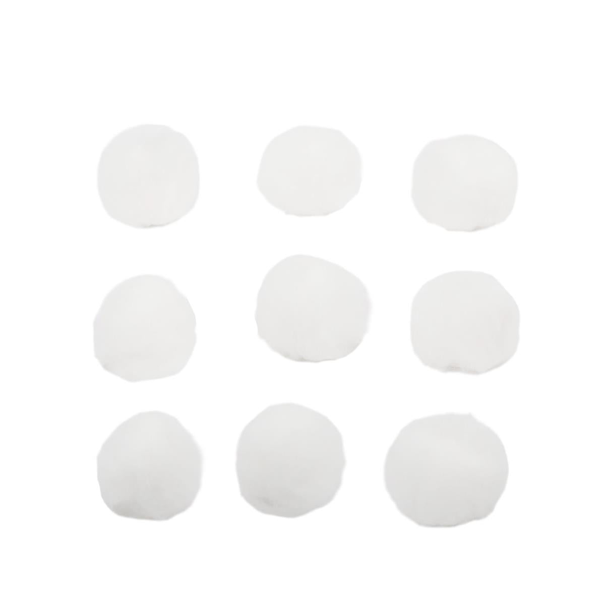 Bodico 100-pc Cotton Balls, 100% COTTON, zip bag (82376)(HZ)