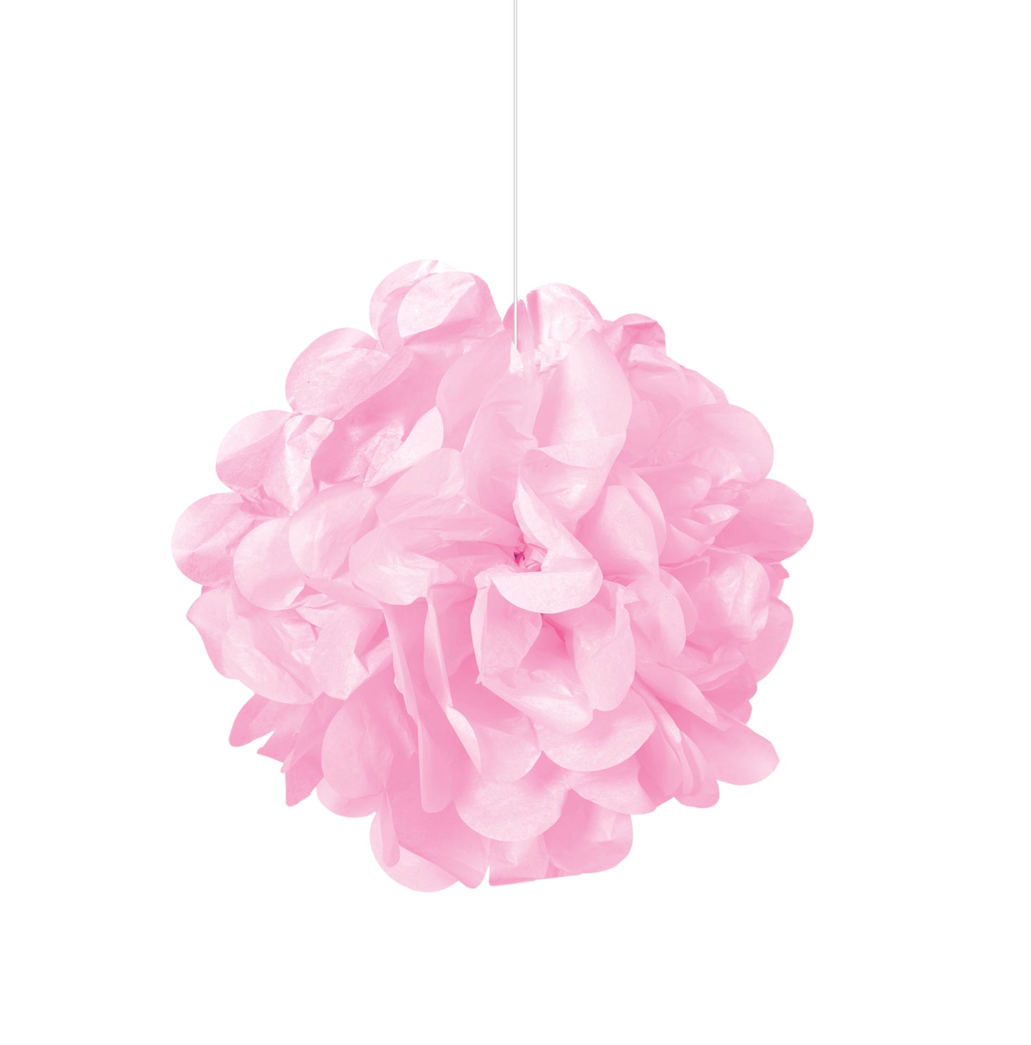 Lovely Pink Mini Puff Tissue Decorations – 3ct Party Decoration
