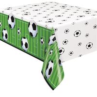 3D Soccer Rectangular Plastic Table Cover  54 x 84""