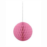 Hot Pink Solid 8 Honeycomb Ball"