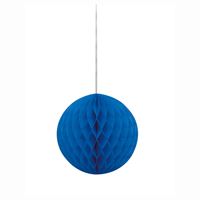 Royal Blue Solid 8 Honeycomb Ball"