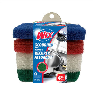 SCOURING PADS - 4 PK