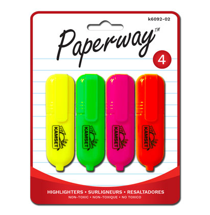 HIGHLIGHTERS - 4, MINI