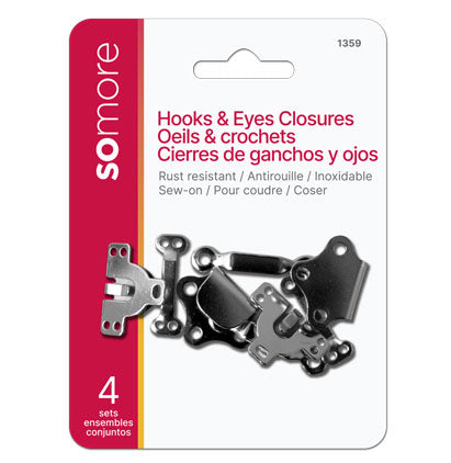 HOOK & EYE CLOSURES - 4