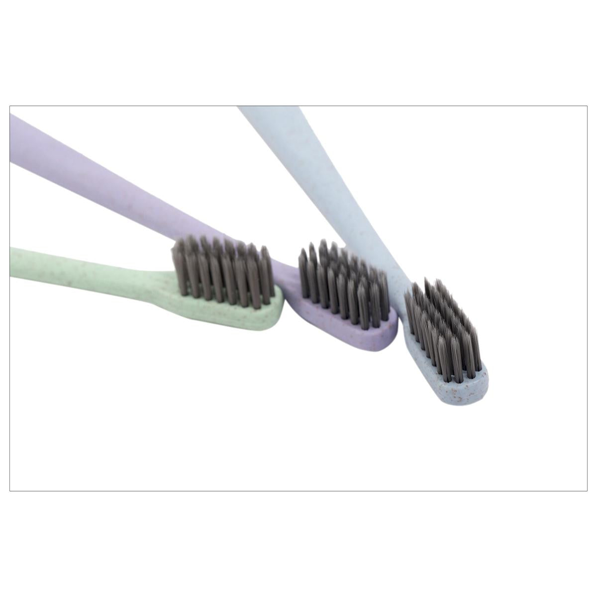 Bodico, 5pk Eco-Friendly Toothbrush ,ultra soft tapered, b/c