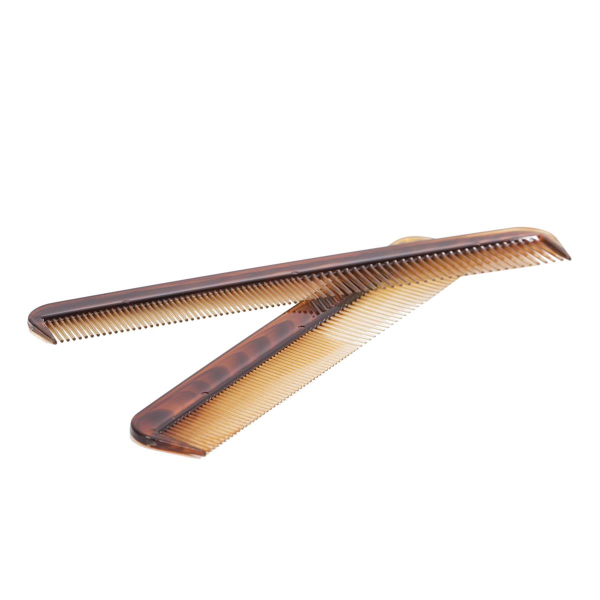 Bodico 2-pc Mini Fine Tooth Comb, 2 col., b/c(HZ)