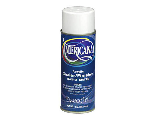 Decoart Spray: 12oz Americana Sealer Das12g/Das13m DAS13 Matte