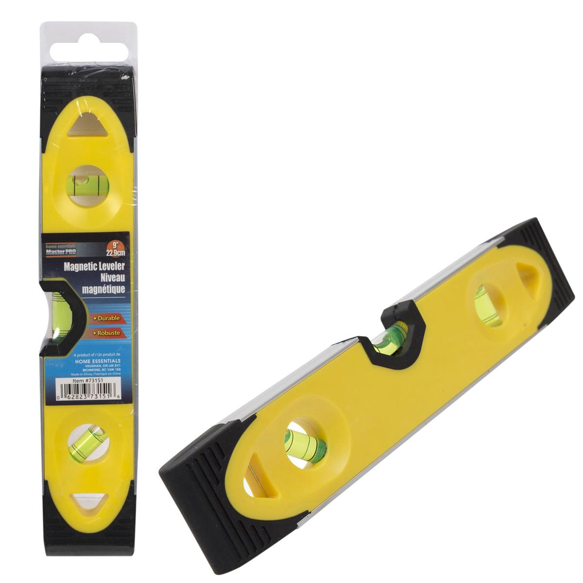 H.E. Master Pro 9" Magnetic Leveler color label