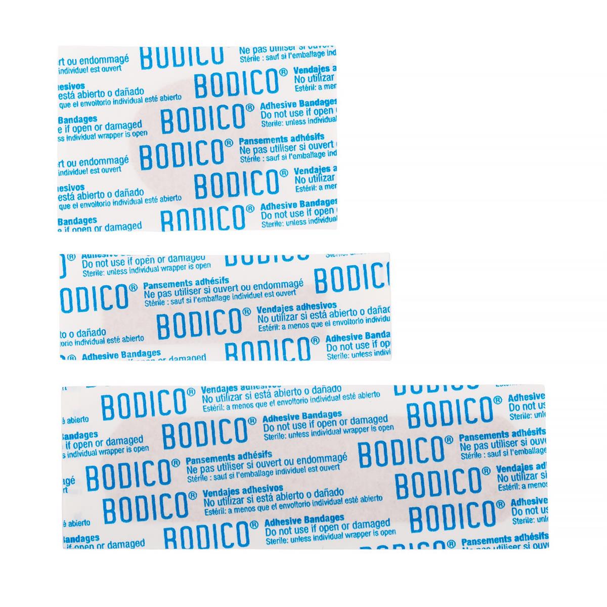 Bodico, 40-pc Sheer Waterproof Bandages, col box
