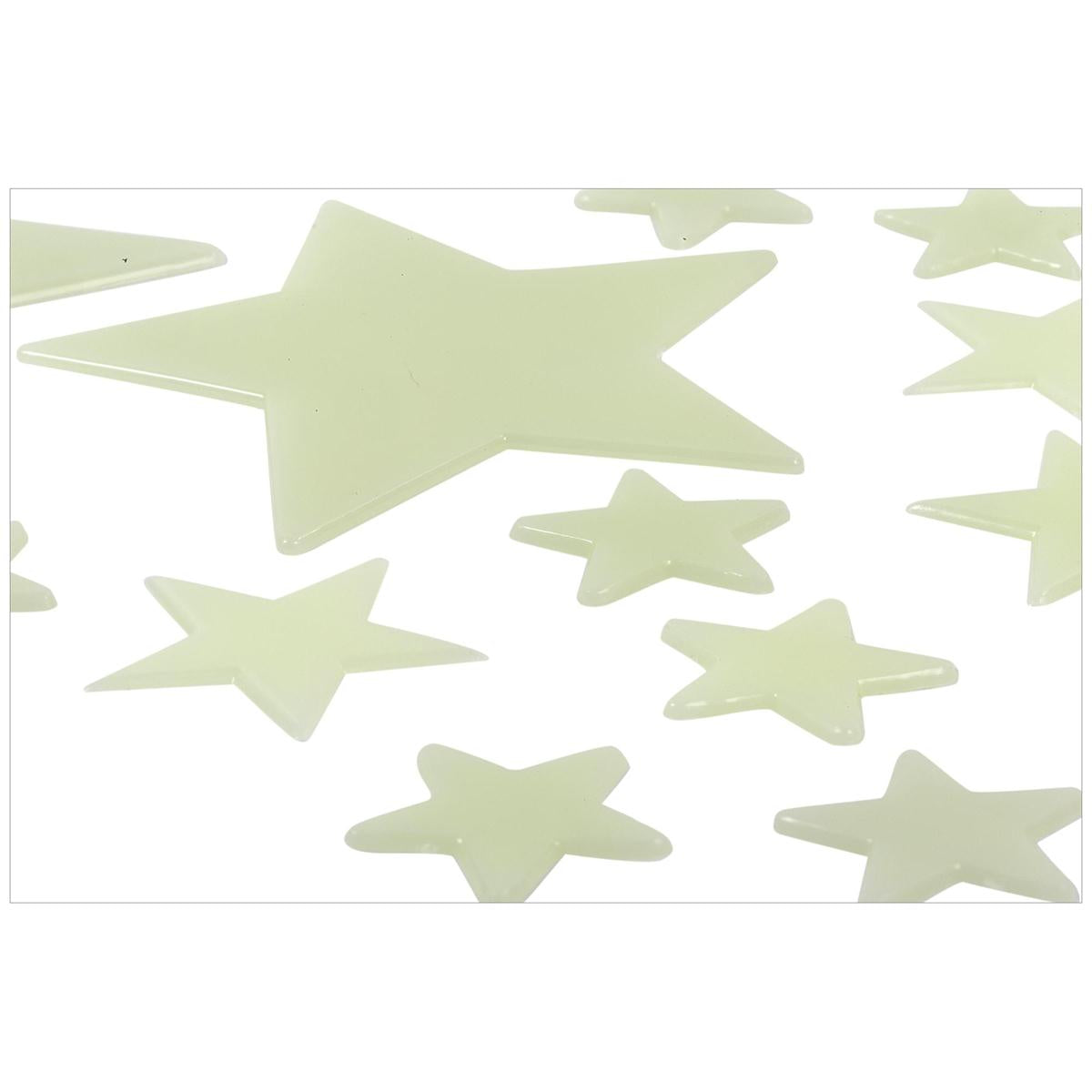 25-pc Super Glow Star set, pvc bag w/ insert (CS)