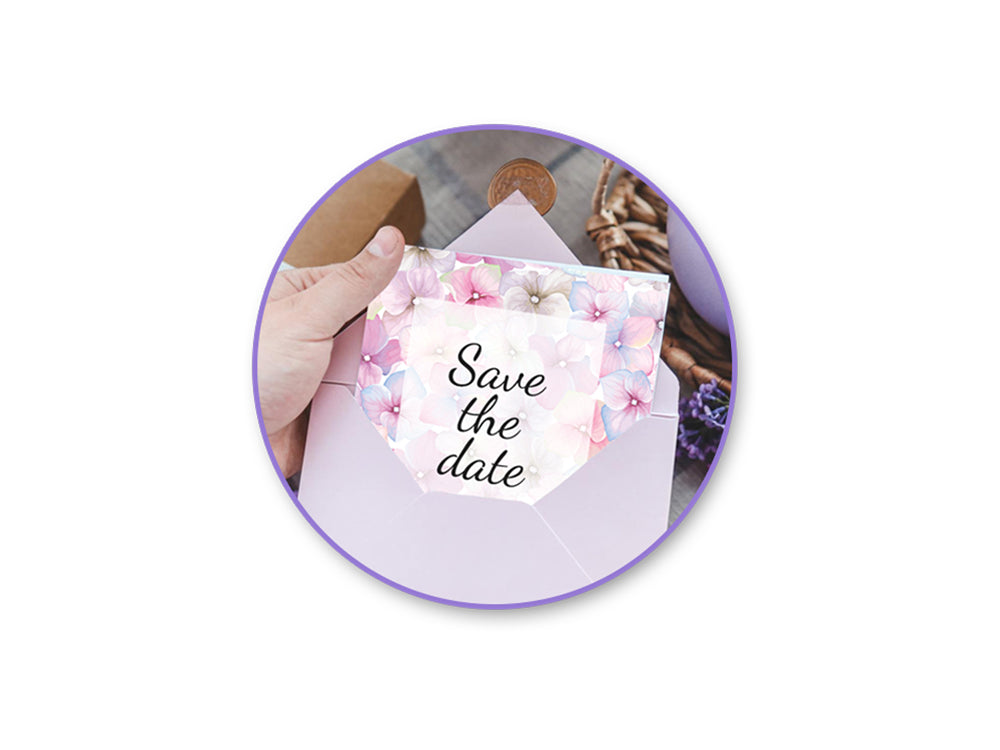 Paper Pads: 6"x6" Perfect Prints Stack Packs x24 Assorted Q) Lilac Garden