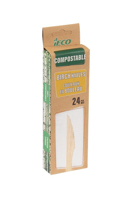iECO BIRCH KNIVES 24/PK X 24/CS