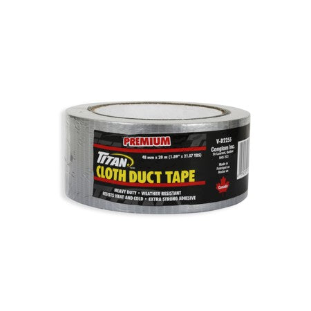 TITAN PREMIUM SILVER DUCT TAPE 48mm x 20m
