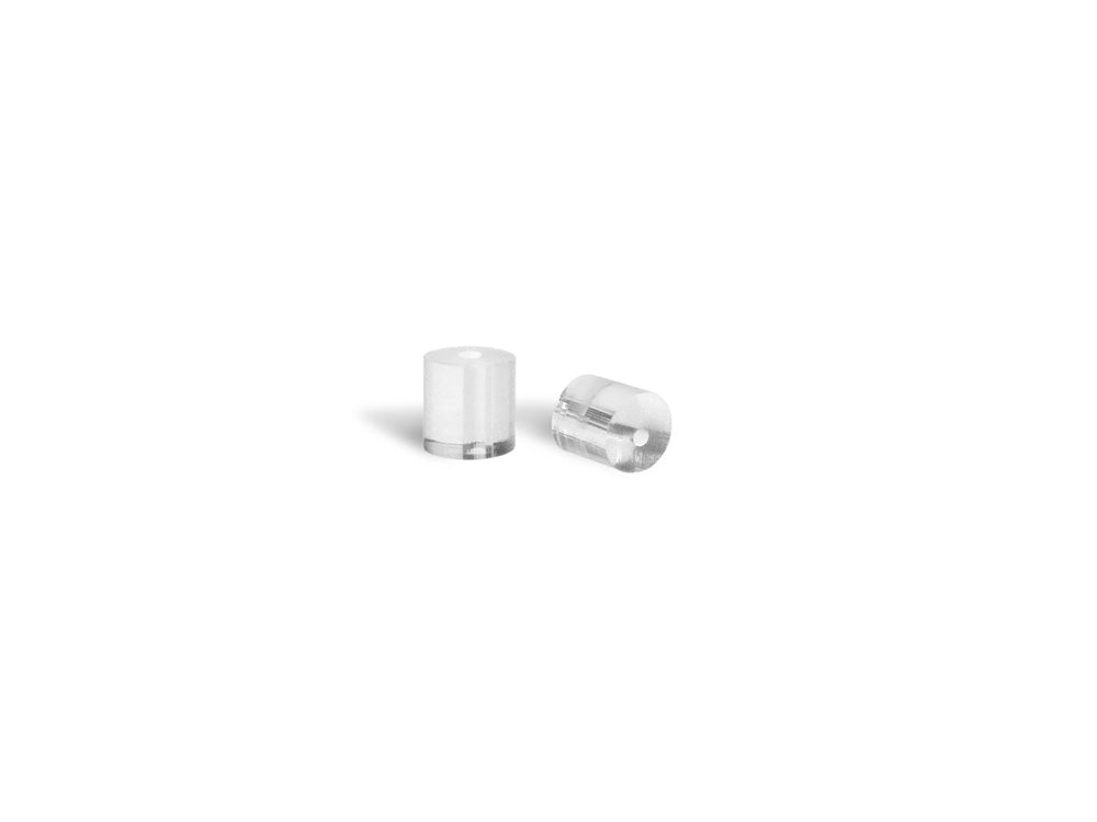 Jewelry Findings: 3.5mm Tube Earring Back/Stopper x180 Rubber