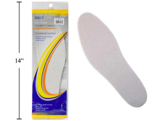 Bodico  Men's Insoles, Size: 11-12 printed bag w UPC(HZ)