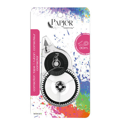 CORRECTION TAPE-5MM-30M ASSORTED 3 COLORS ASSORTED