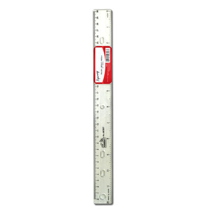 RULER - 12"/30cm,PLASTIC,BULK