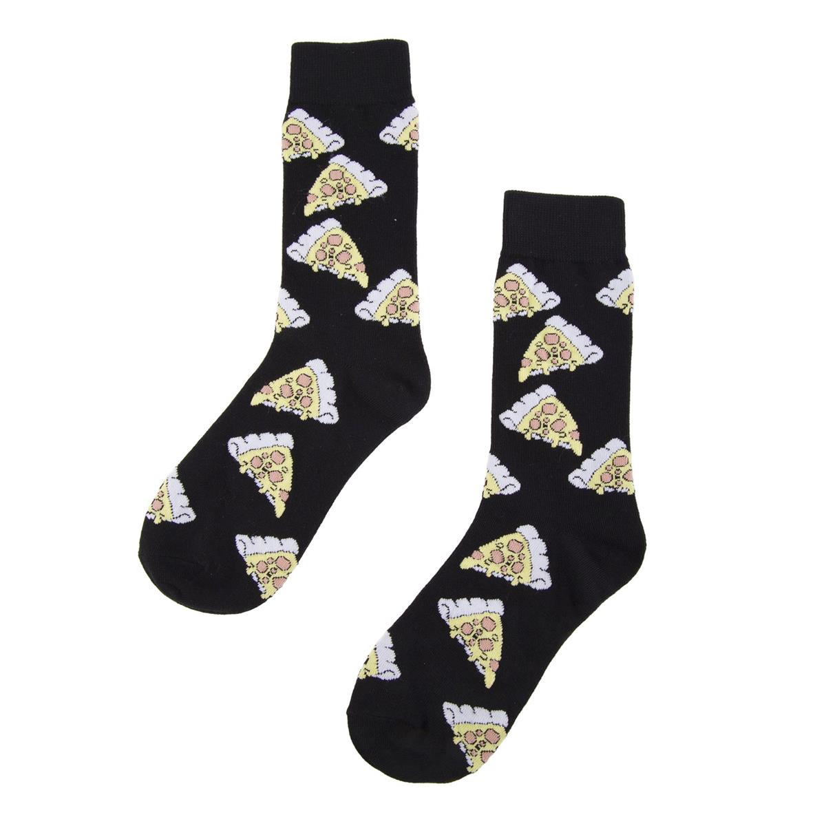 SOX, Men's Socks, Pepperoni Pizza ,cotton/polyester/spandex, hc