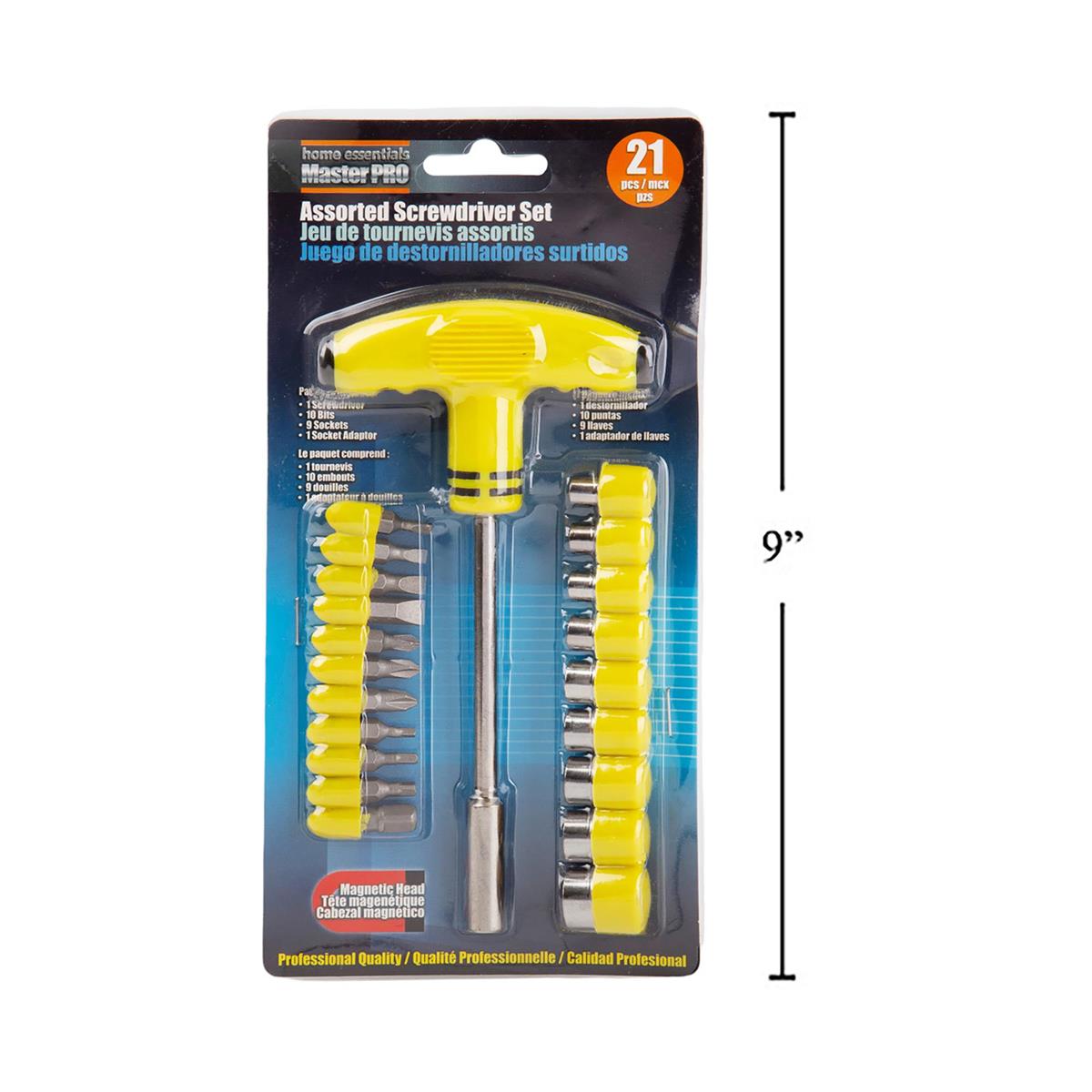 H.E. Master Pro, Screwdriver Set Slide Card