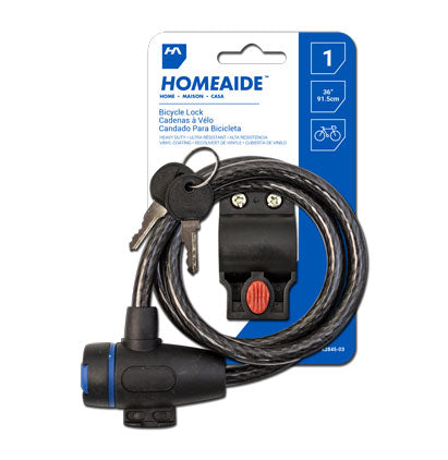BICYCLE LOCK - 36" HEAVY DUTY