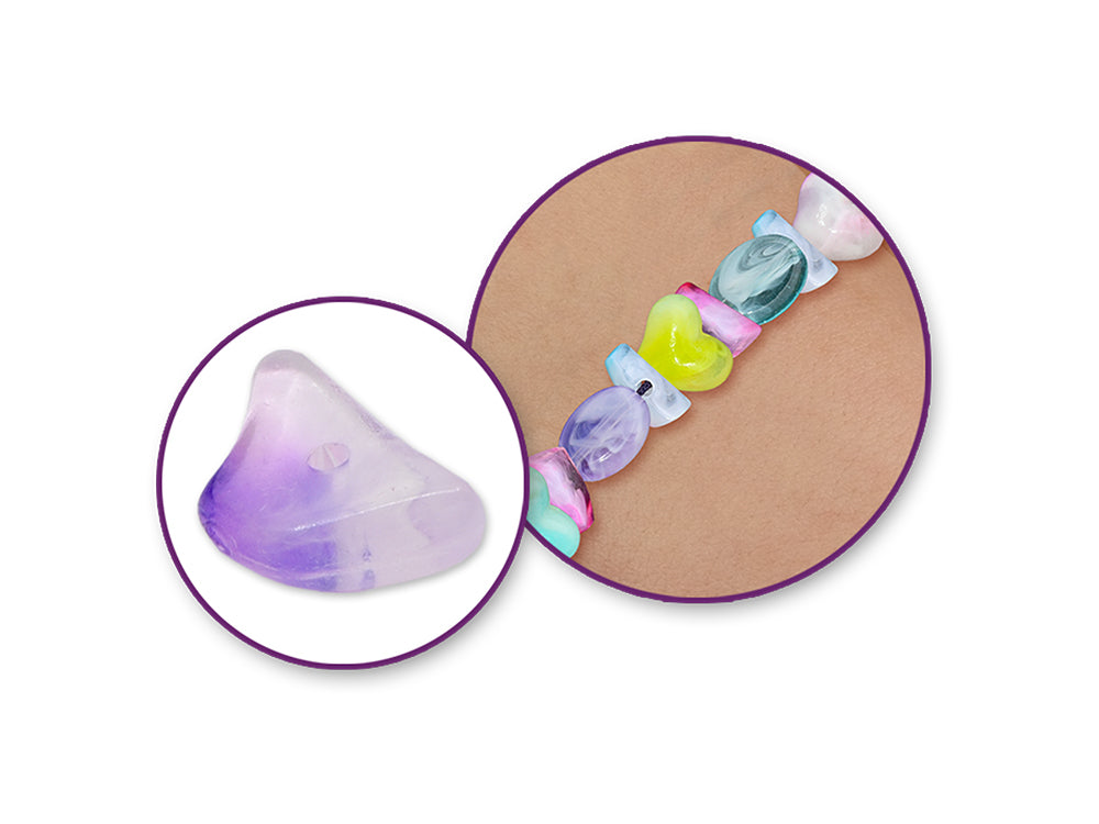 Acrylic Beads: 25g Frosted Marble Multi-Packs 17mm C) Pebble Chip