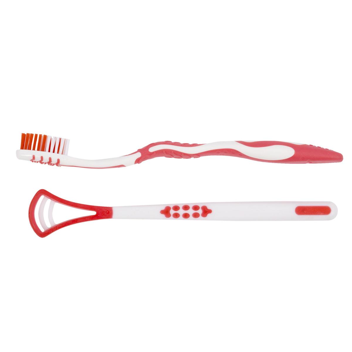 Bodico, Toothbrush and Tongue Cleaner,medium, bc