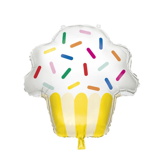 Helium filled - Cupcake Giant 24" Foil Balloon