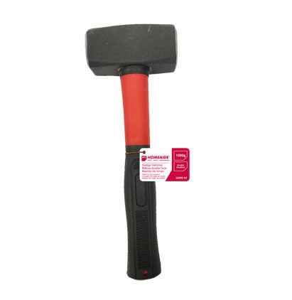STONE HAMMER WITH FIBER GLASS HANDLE 1000G
