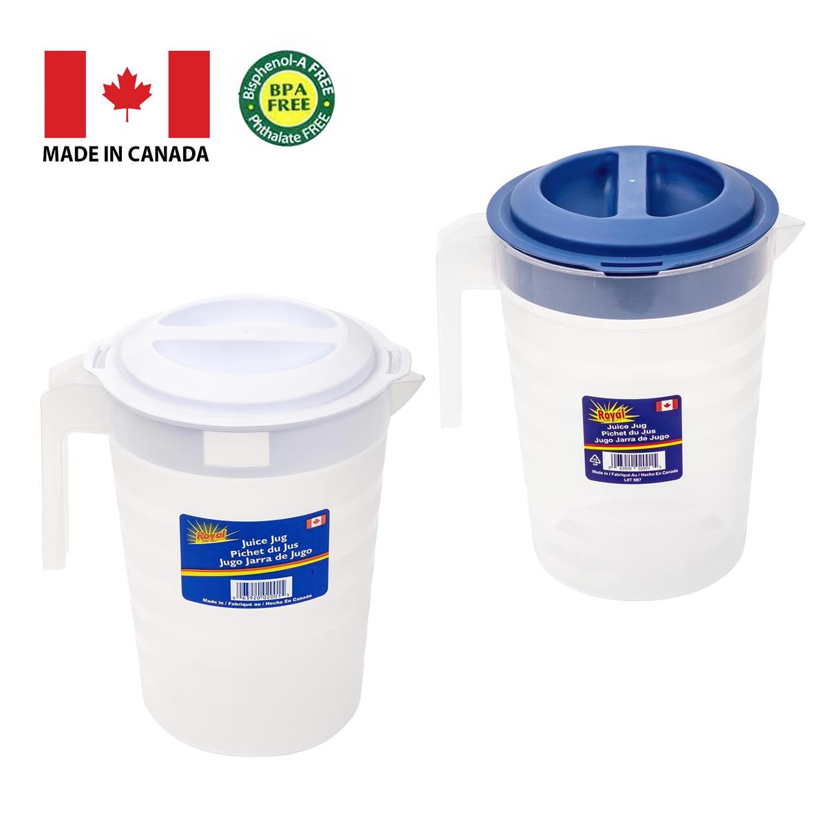 2 Lt. Juice Jug  2 col.