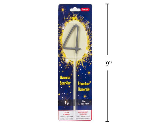 Number 4 Sparkler