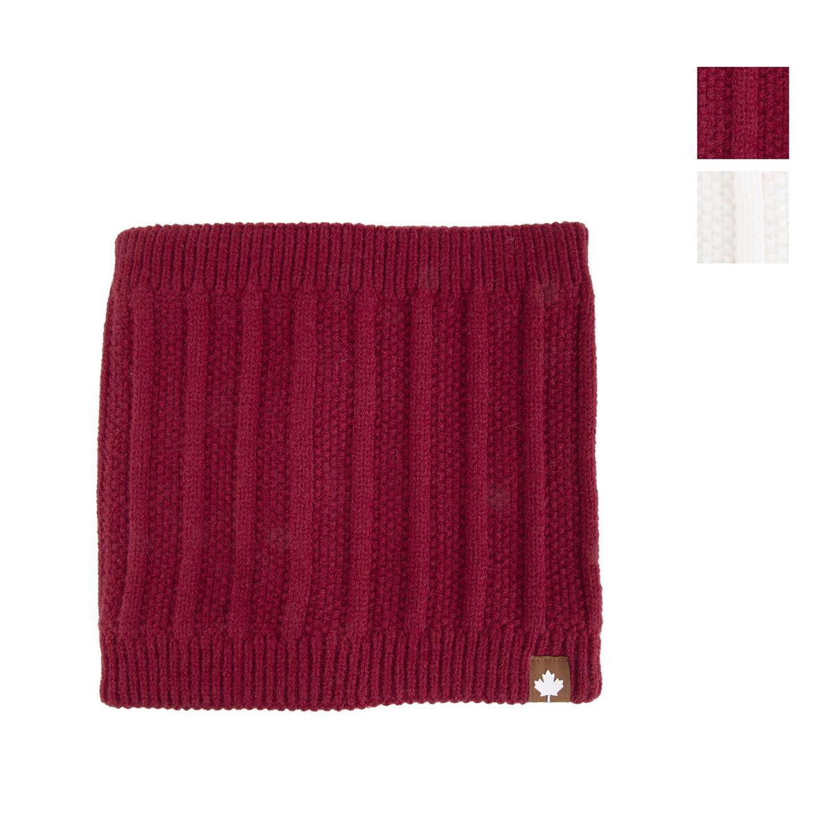 Nordic T. Canada Neck Warmer, w brushed lining, 2 asst, hc