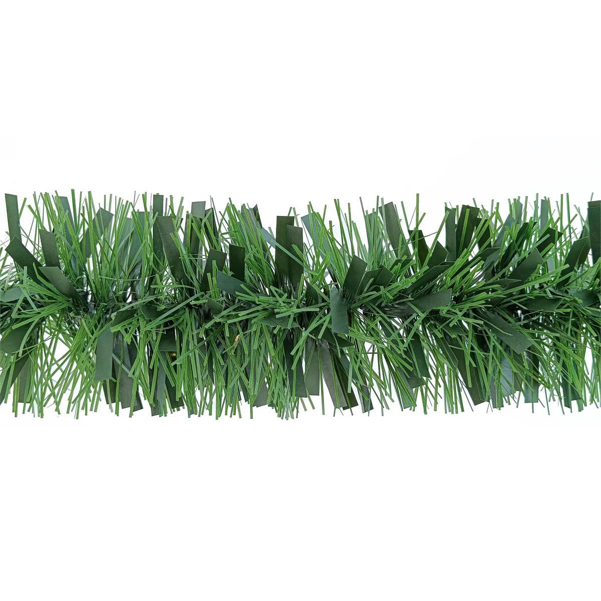 Deco N. 9ft.x5ply Pine Tinsel Garland, header card