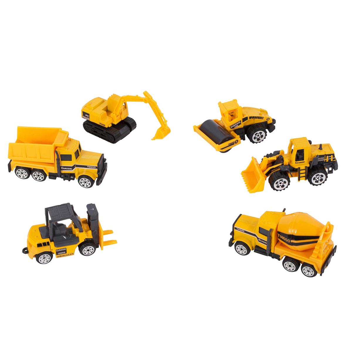 1:64 Diecast Construction Truck 2/s (Free Wheel),  Window box